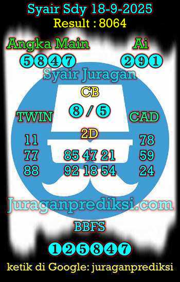 prediksi sdy 18 september 2025, syair sdy hari ini kamis 18-9-2025, prediksi syair sydney 18 september 2025, prediksi sdy jp jitu dan akurat